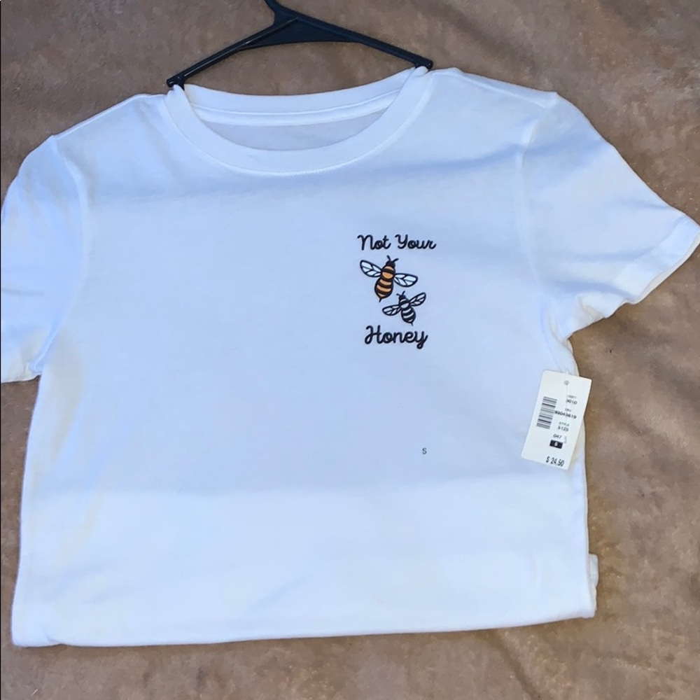 Crop top white